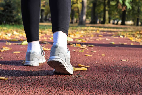 feet walking