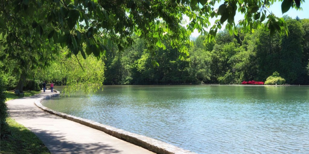 Hagerstown City Park lake