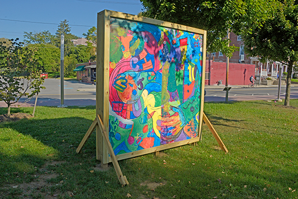 Public art on the Cultural Trail